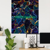 Olievlek Poster (Thuiskantoor)