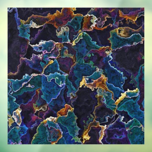 Olievlek Raamsticker (Vel 3)