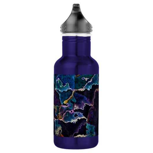 Olievlek Roestvrij stalen flesje Waterfles (Rechts)