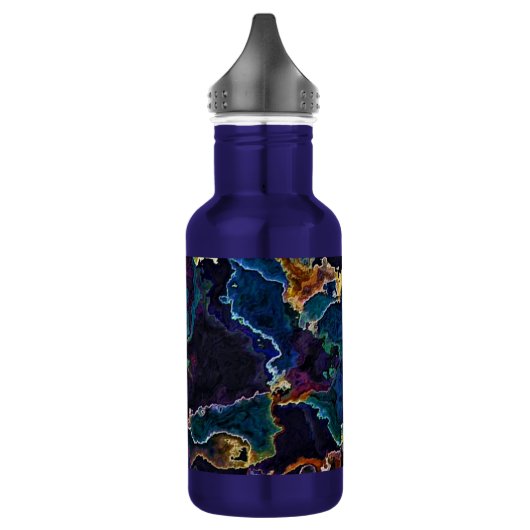 Olievlek Roestvrij stalen flesje Waterfles (Links)