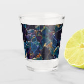 Olievlek Shot Glas (Voorkant)