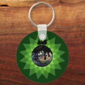 Olievlek-Sleutelhanger Sleutelhanger (Voorkant)