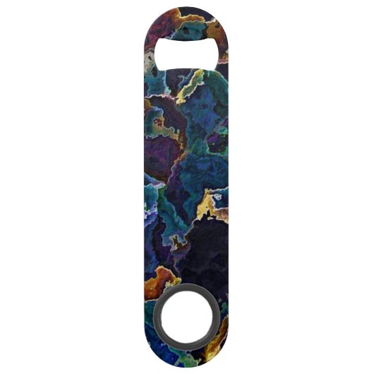 Olievlek Speed Flessenopener (Voorkant)