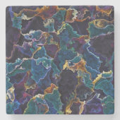 Olievlek Stenen Onderzetter (Voorkant)