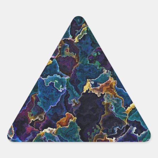 Olievlek Sticker (Voorkant)