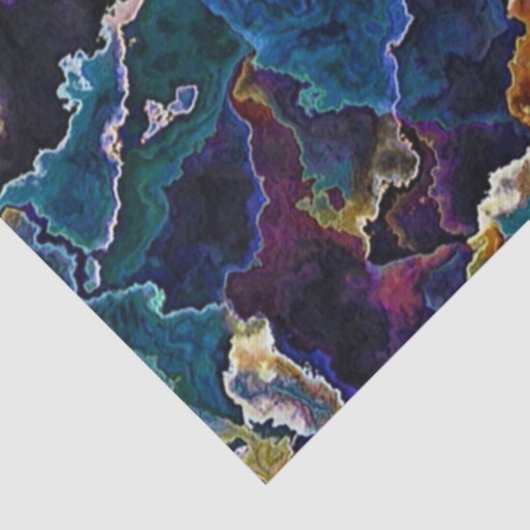 Olievlek Tissue Paper Tissuepapier (Detail)