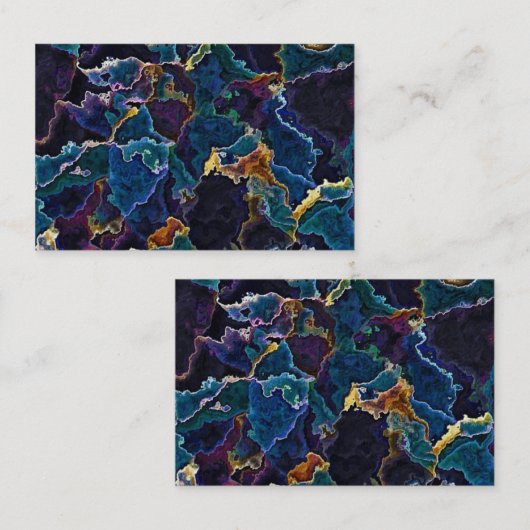 Olievlek Visitekaartje (Voorkant / Achterkant)