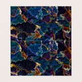 Olievlek Visitekaartje (Buitenkant ongevouwen)