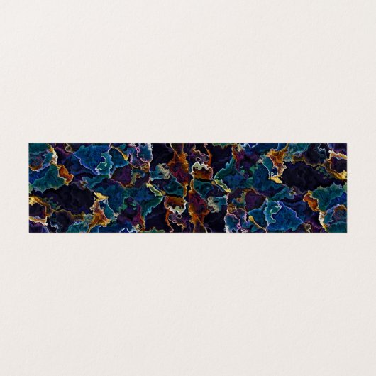 Olievlek Visitekaartje (Buitenkant ongevouwen)