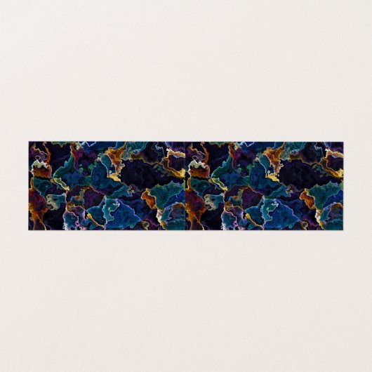 Olievlek Visitekaartje (Binnenkant ongevouwen)