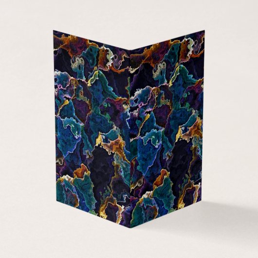 Olievlek Visitekaartje (Buitenkant)