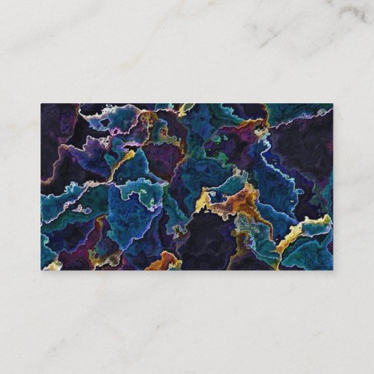 Olievlek Visitekaartje (Achterkant)