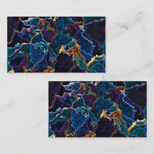 Olievlek Visitekaartje (Voorkant / Achterkant)