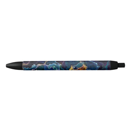 Olievlek Zwarte Inkt Pen (Voorkant)