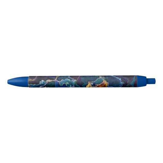 Olievlek Zwarte Inktpen Inkt Pen (Voorkant)