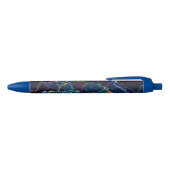 Olievlek Zwarte Inktpen Inkt Pen (Bovenkant)