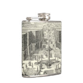 Olievlekken van fonteinen in de tuin van Versaille Heupfles (Rechts)