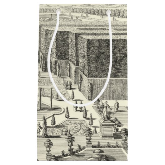 Olievlekken van fonteinen in de tuin van Versaille Klein Cadeauzakje (Voorkant)