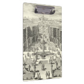 Olievlekken van fonteinen in de tuin van Versaille Klembord (Rechts)