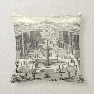 Olievlekken van fonteinen in de tuin van Versaille Kussen