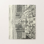 Olievlekken van fonteinen in de tuin van Versaille Legpuzzel (Verticaal)