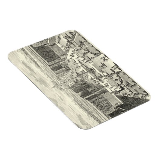 Olievlekken van fonteinen in de tuin van Versaille Magneet (Rechterzijde)