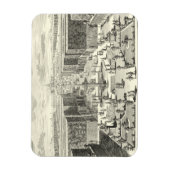 Olievlekken van fonteinen in de tuin van Versaille Magneet (Verticaal)