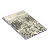 Olievlekken van fonteinen in de tuin van Versaille Notitieboek (Rechterzijde)