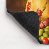  olievlekkers in vet met fruit muismat (Hoek)