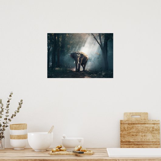 olifant-1822636 poster (Keuken)