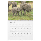 Olifant 2027 kalender (Mar 2027)