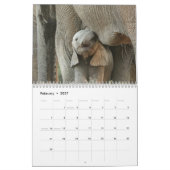 Olifant 2027 kalender (Feb 2027)