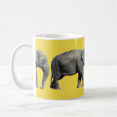 Olifant aanpassen koffiemok (Links)