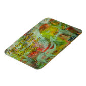 Olifant afbeelding Magnet met een boodschap! Magneet (Linkerzijde)