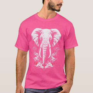 Olifant Afrika Dier Motief Wilde Dieren meisje T-shirt