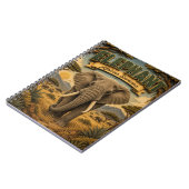 Olifant Afrikaanse Savanne POPCUT Notitieboek (Linkerzijde)