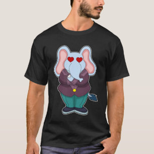 Olifant als Bruidegom met Pak.PNG T-shirt