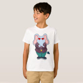 Olifant als Bruidegom met Pak.PNG T-shirt (Voorkant volledig)