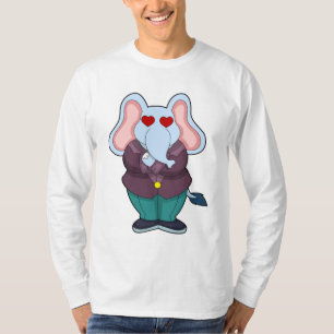 Olifant als Bruidegom met Pak.PNG T-shirt