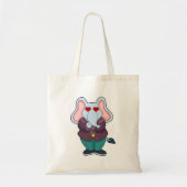 Olifant als Bruidegom met Pak.PNG Tote Bag (Voorkant)