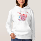 Olifant als Cupido Vrouwen Hoodie (Voorkant)