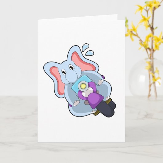 Olifant als motorrijder met motorfiets.PNG Kaart (Gele Bloem)
