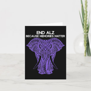 Olifant Alzheimerheimer Bewustzijnskleding Einde  Kaart