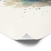 Olifant Aquarel Kunst Perfect Poster (Hoek)