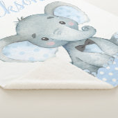 Olifant Baby Jongens Deken (3/4)