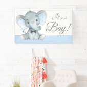 Olifant Baby Jongens Shower Spandoeken (Insitu)