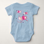 Olifant Baby peuter Topjes Romper (Achterkant)