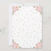 Olifant Baby shower Advies voor Ouders om Kaart te (Achterkant)