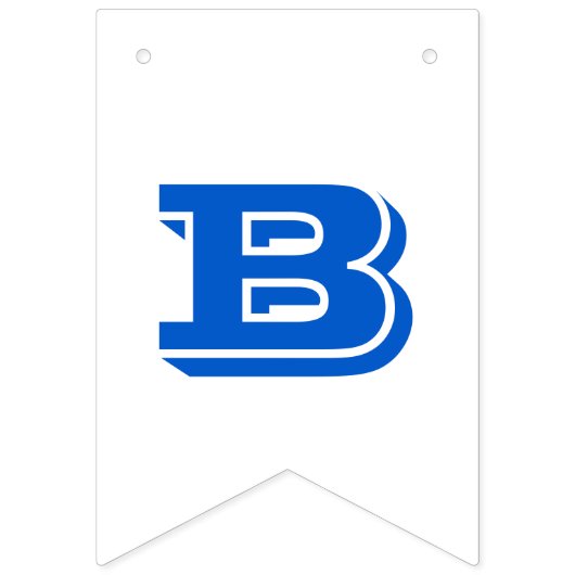 Olifant Baby shower Banner Bunting Flags (Tweede vlag)