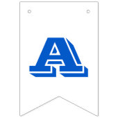 Olifant Baby shower Banner Bunting Flags (Derde vlag)